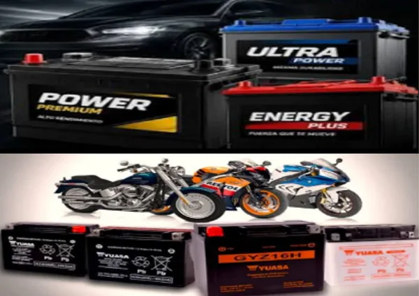 BATERIAS PARA&nbsp;AUTOS Y MOTOS